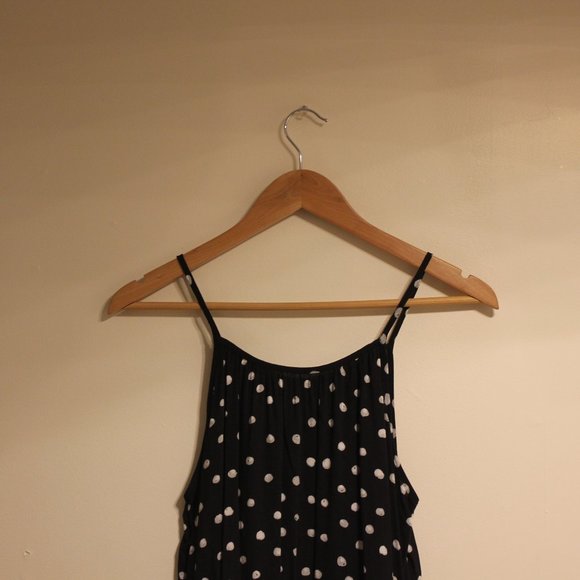 Peyton & Parker Black Polka Dot Maxi Sundress - Picture 2 of 10